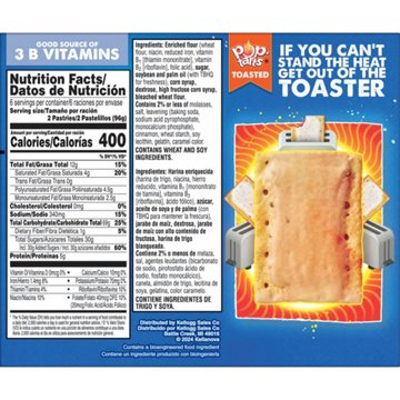 Pop-Tarts Frosted Brown Sugar Cinnamon Toaster Pastries, 20.3 oz, 12 ct