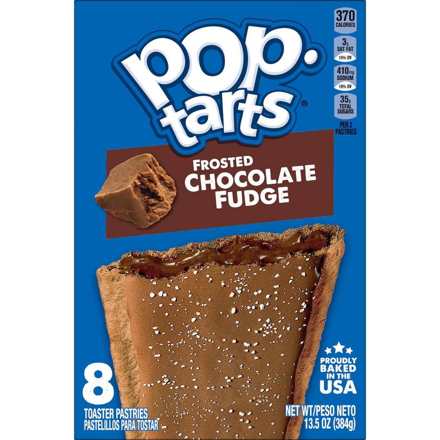 Pop-Tarts Frosted Chocolate Fudge Toaster Pastries; image 5 of 7