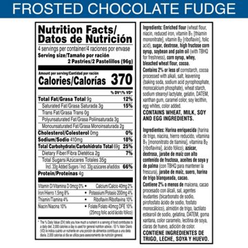 Pop-Tarts Frosted Chocolate Fudge Toaster Pastries, 8 ct
