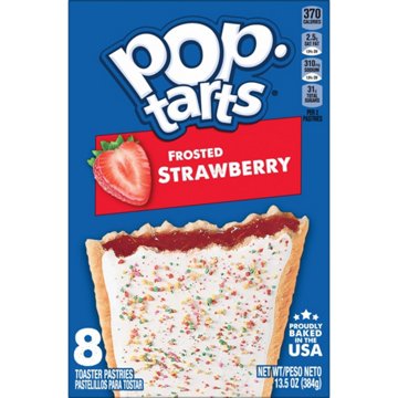 Pop-Tarts Frosted Strawberry Toaster Pastries, 13.5 oz, 8 ct