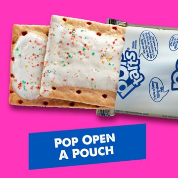 Pop-Tarts Frosted Strawberry Toaster Pastries, 13.5 oz, 8 ct