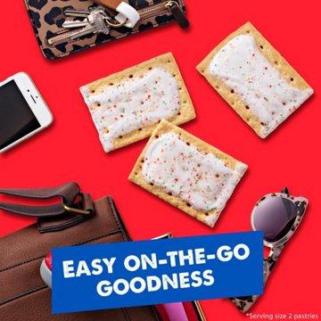 Pop-Tarts Frosted Strawberry Toaster Pastries, 13.5 oz