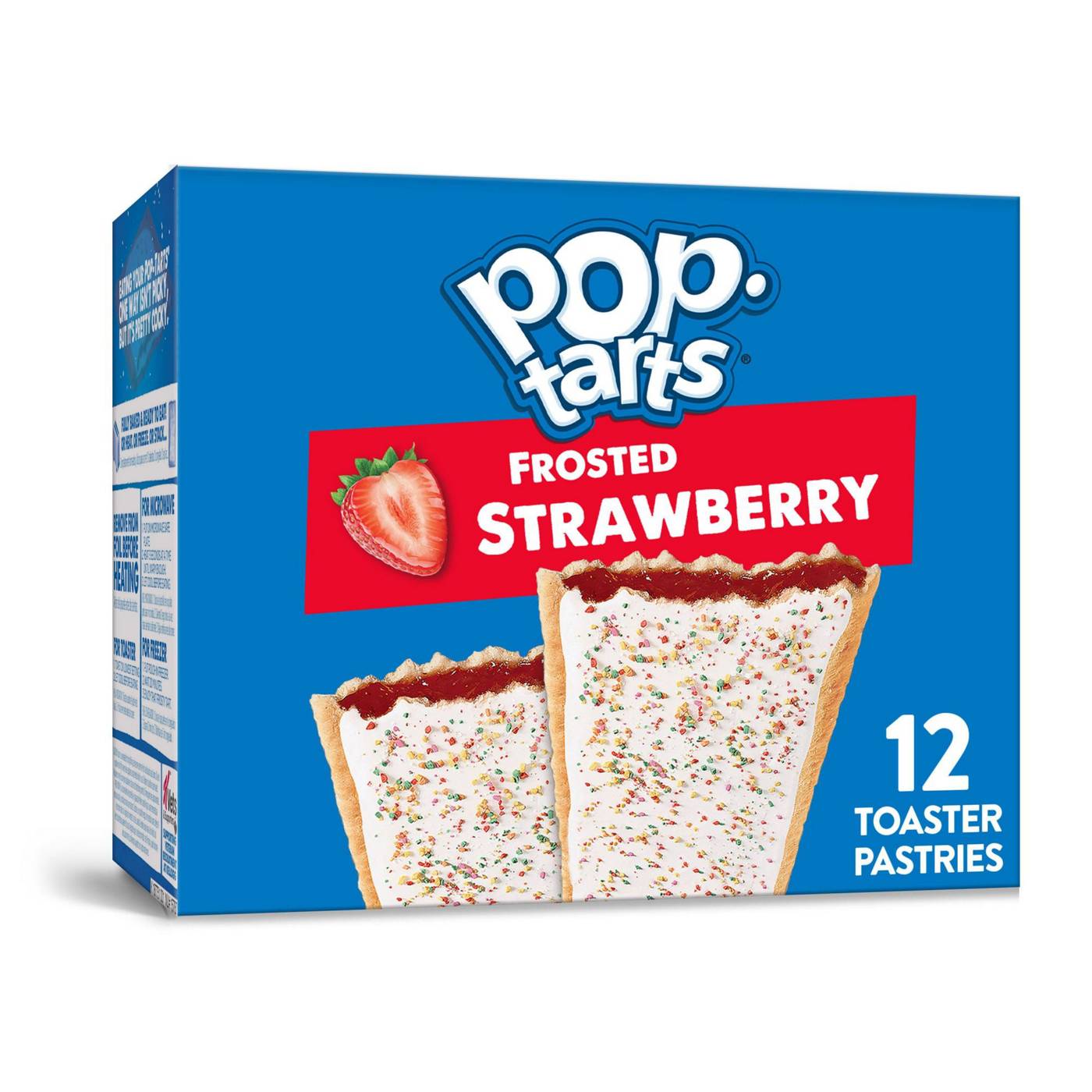 Pop-Tarts Frosted Strawberry Toaster Pastries; image 1 of 5