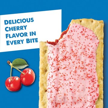 Pop-Tarts Frosted Cherry Toaster Pastries, 13.5 oz, 8 ct