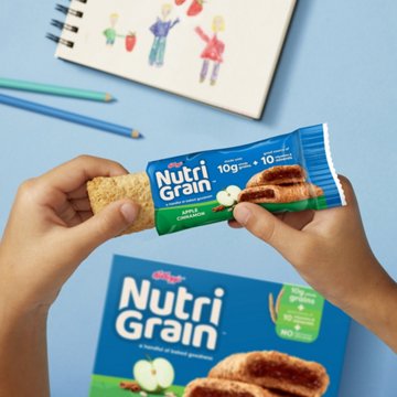 Nutri-Grain Apple Cinnamon Soft Baked Breakfast Bars, 10.4 oz