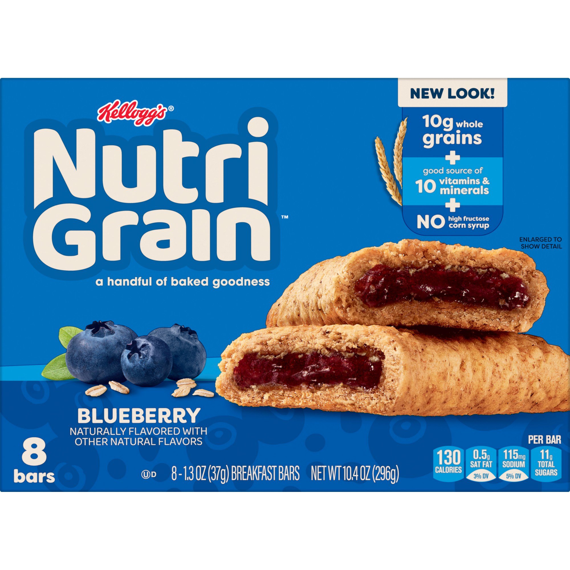 NutriGrain Blueberry Soft Baked Breakfast Bars Shop Granola & Snack