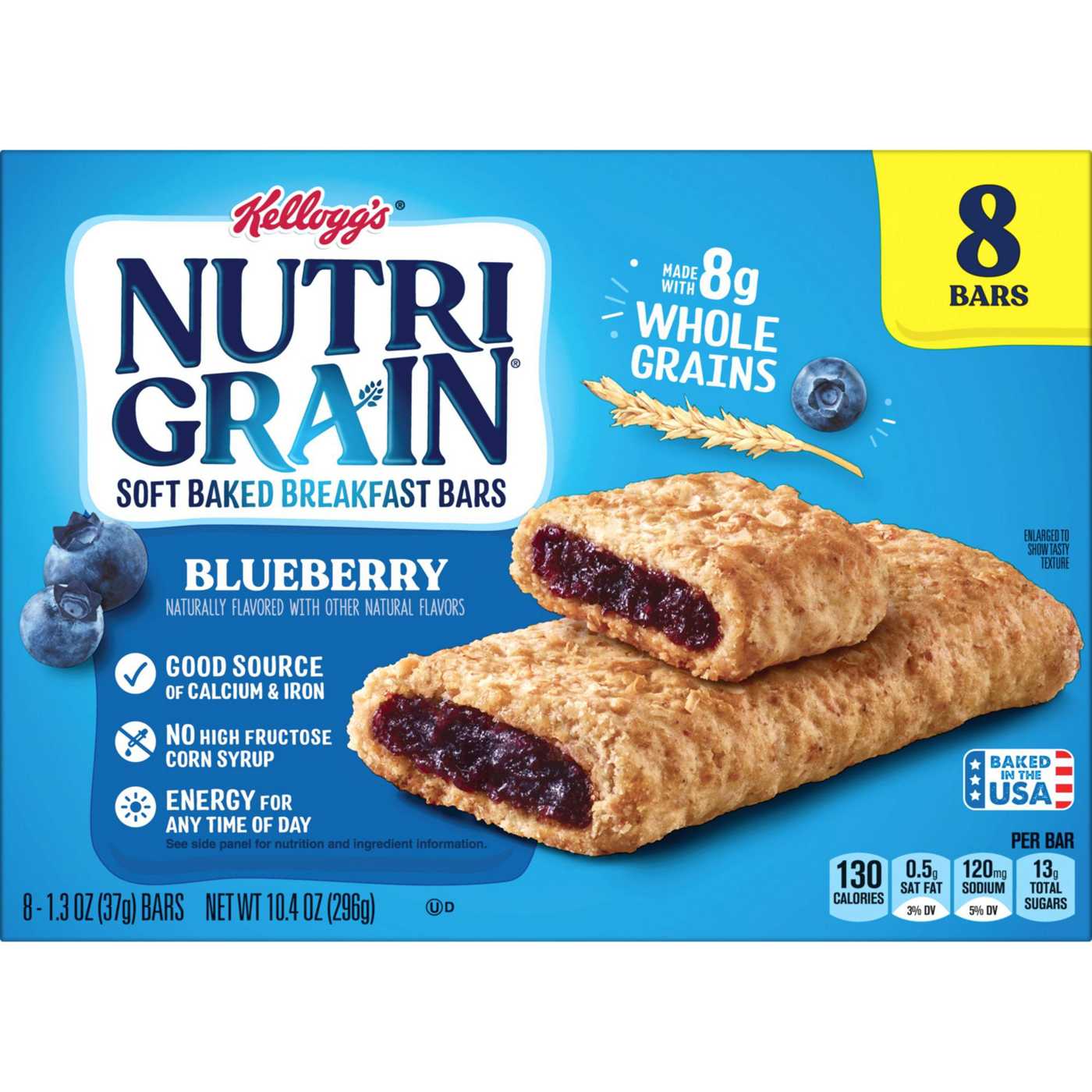 Nutri-Grain Blueberry Soft Baked Breakfast Bars; image 1 of 5
