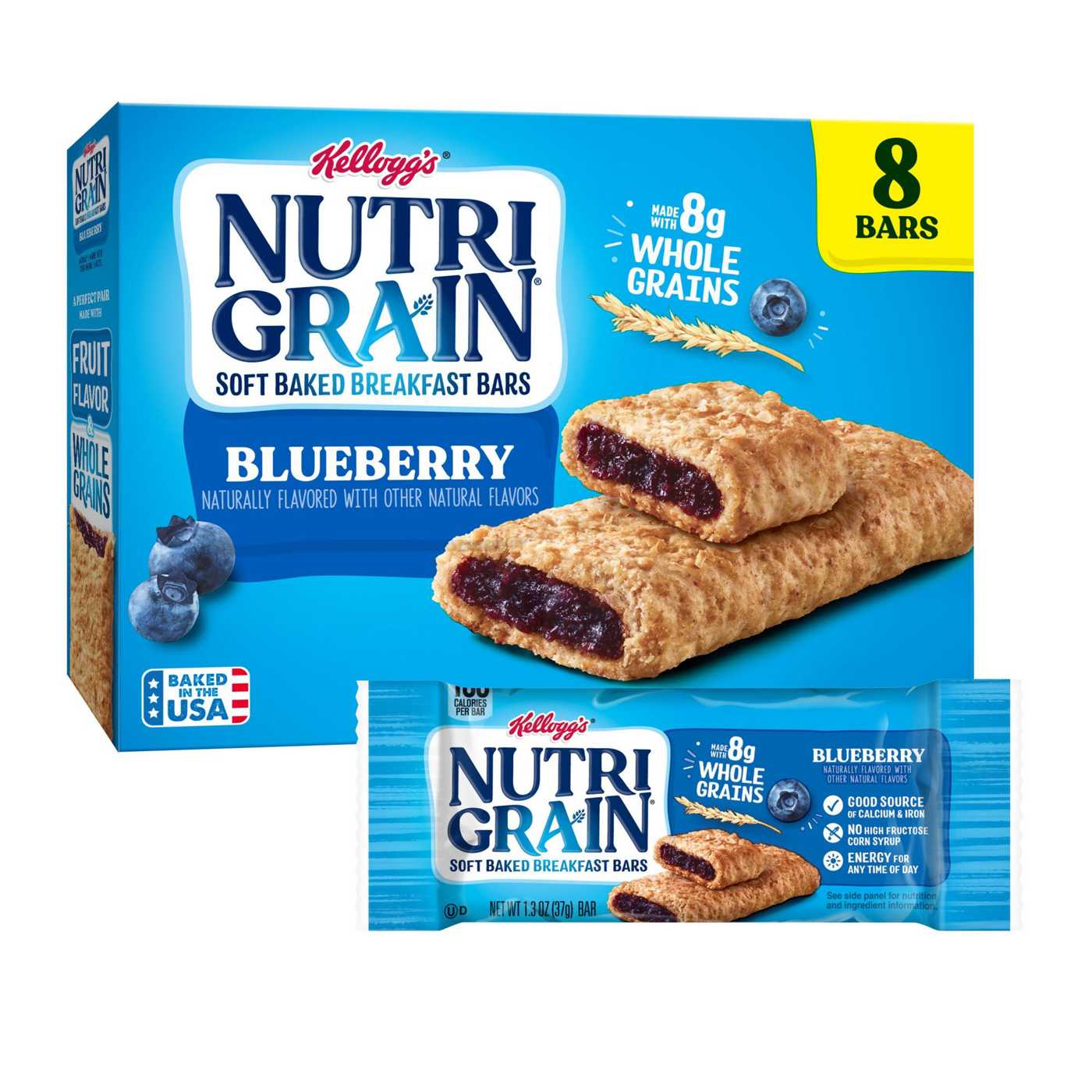 Nutri-Grain Blueberry Soft Baked Breakfast Bars; image 4 of 5