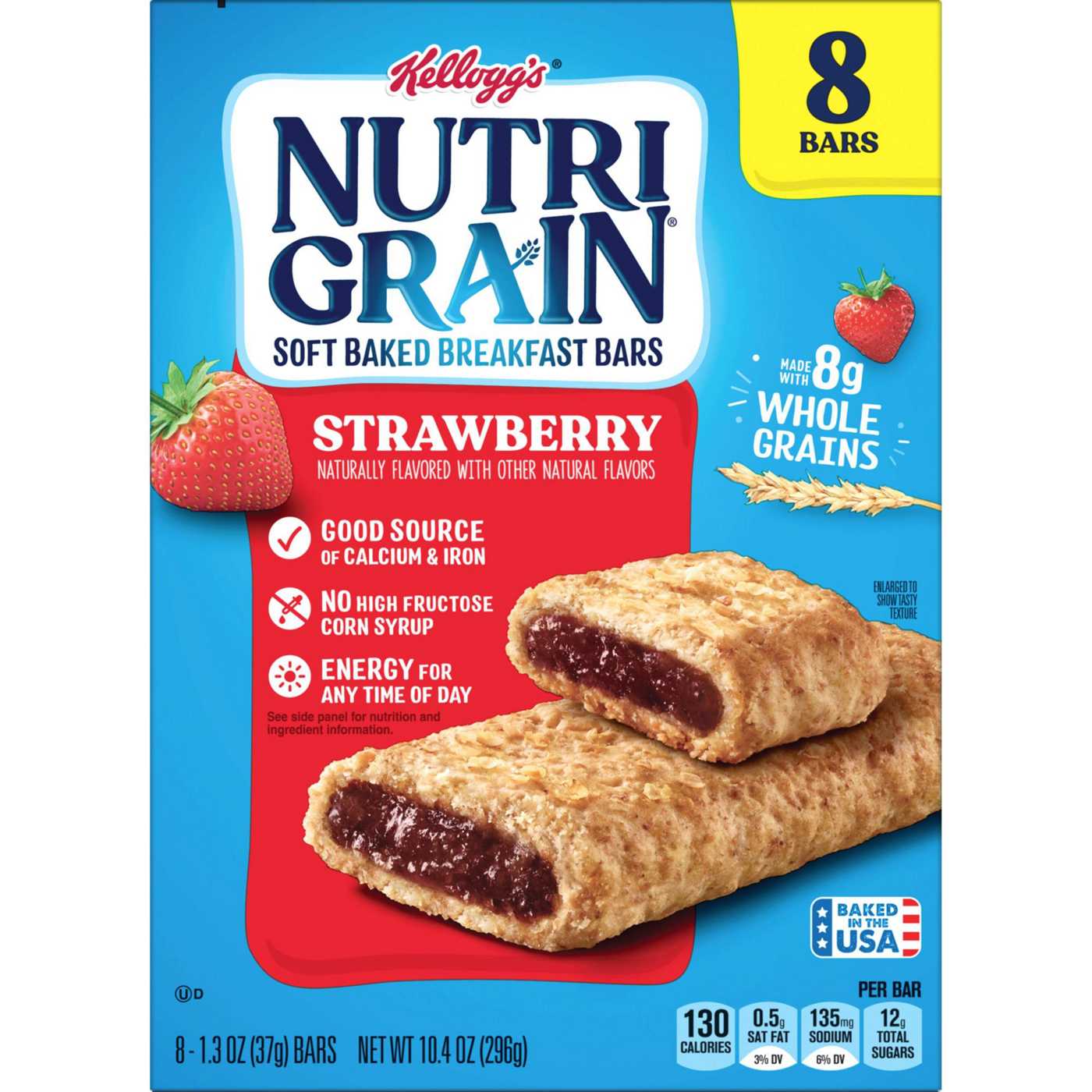Nutri-Grain Strawberry Soft Baked Breakfast Bars; image 2 of 5