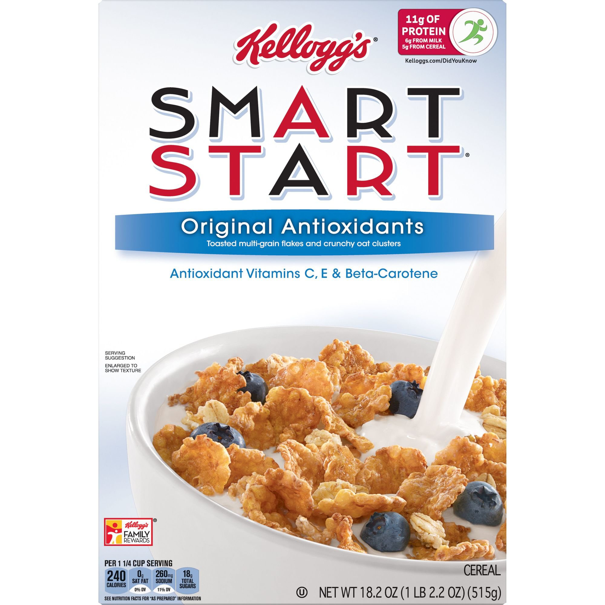 Kellogg S Smart Start Original Antioxidants Cereal Shop Cereal Breakfast At H E B