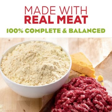 Moist & Meaty Purina Dry Soft Dog Food Pouches - Burger With Cheddar Cheese Flavor