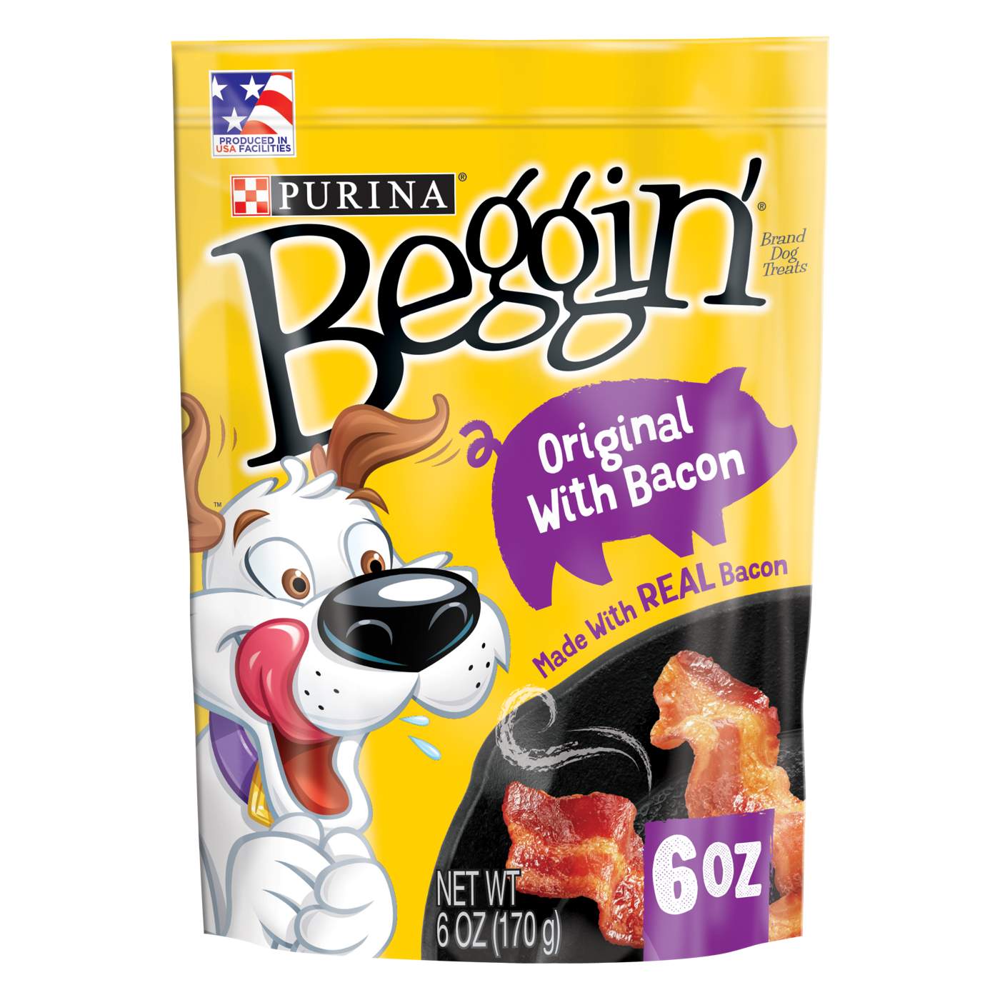 Beggin' Purina Beggin' Strips Dog Treats, Original With Bacon Flavor; image 1 of 6