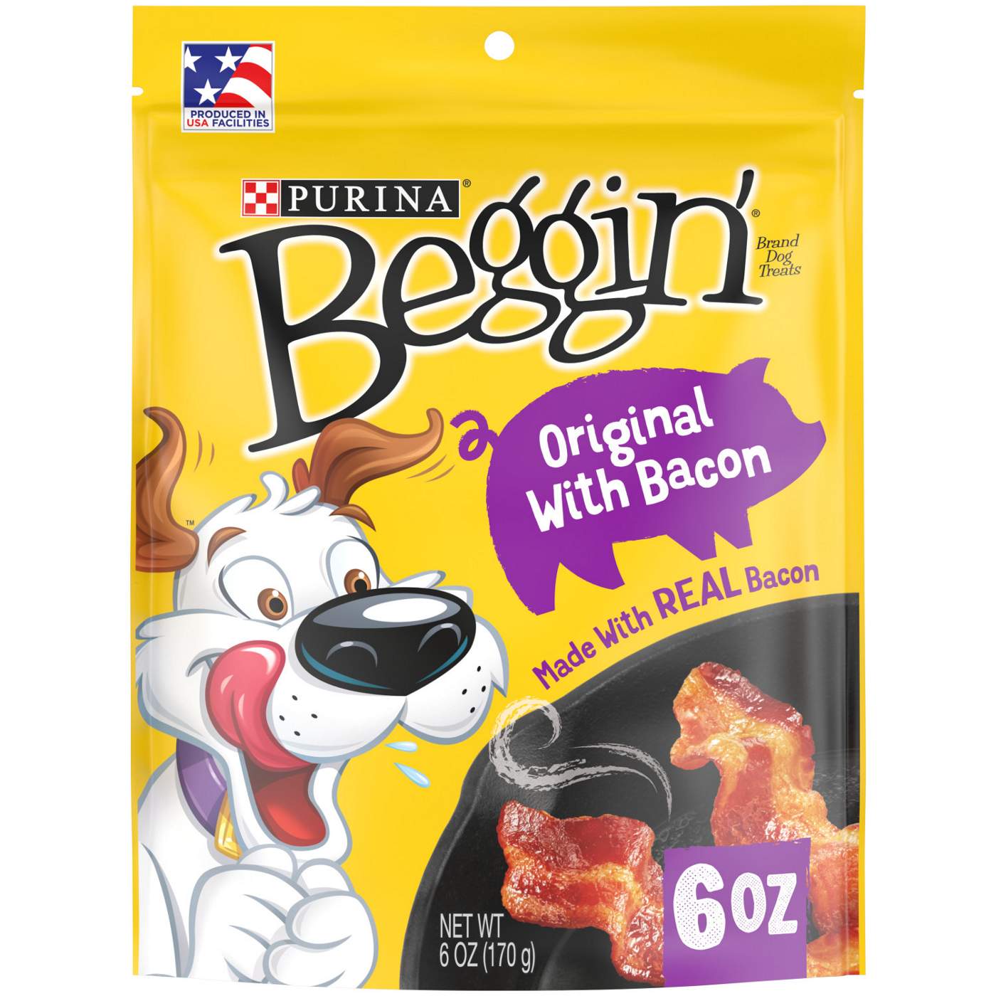 Beggin' Purina Soccer Crest Bacon Flavor Dog Treats; image 1 of 8