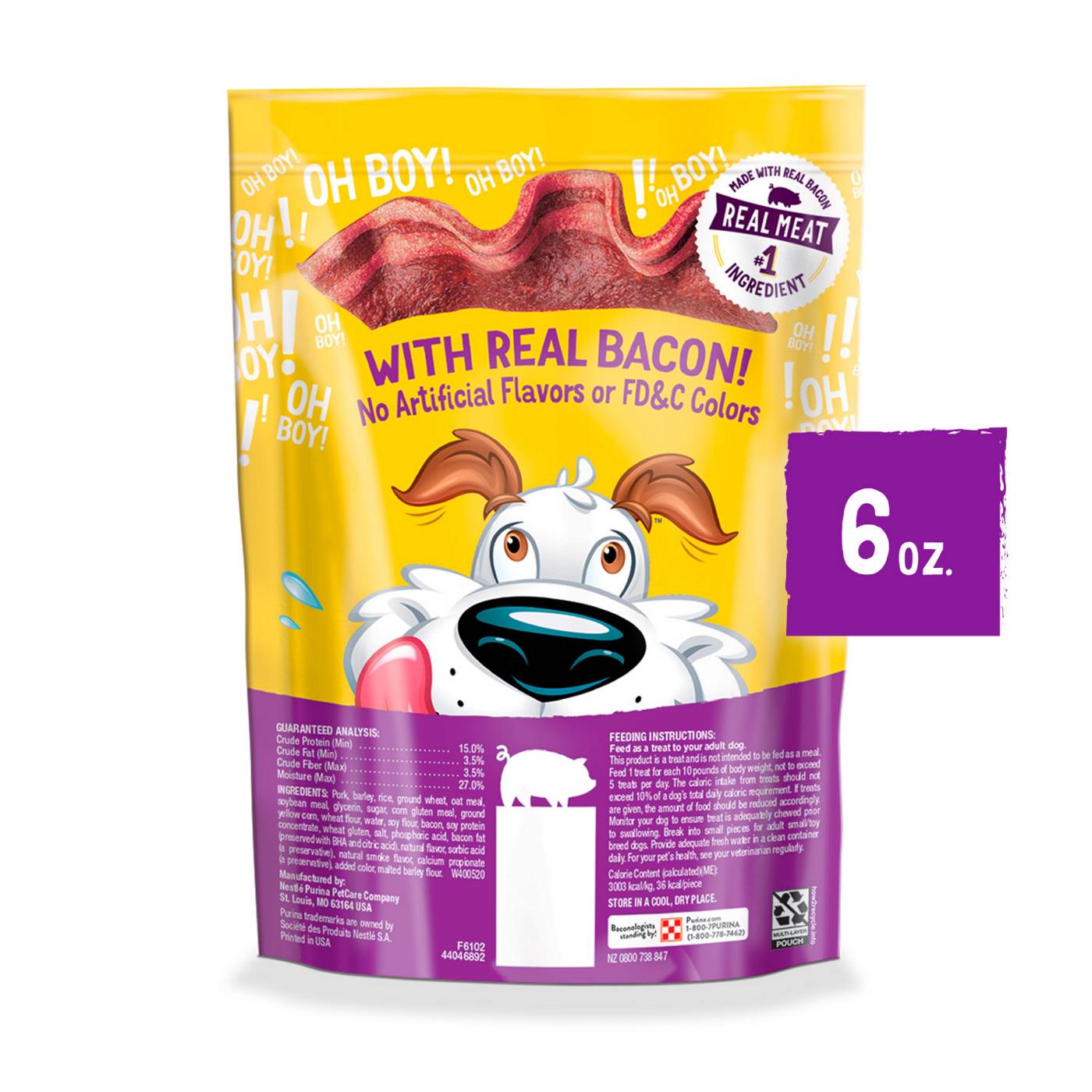 Beggin' Purina Soccer Crest Bacon Flavor Dog Treats; image 4 of 8