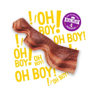 Beggin' Purina Soccer Crest Bacon Flavor Dog Treats
