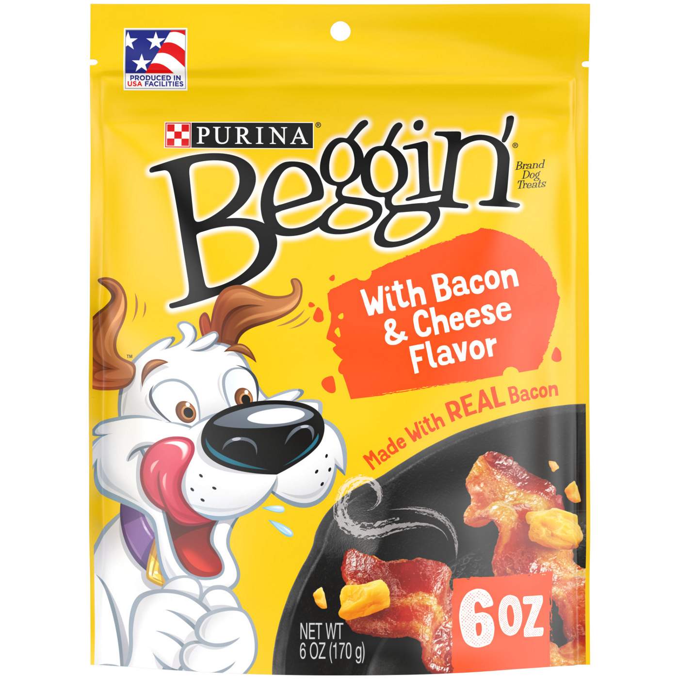 Beggin' Purina Strips With Real Meat Dog Training Treats - Bacon and Cheese Flavors; image 1 of 3