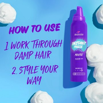 Aussie Instant Freeze Sculpting Mousse