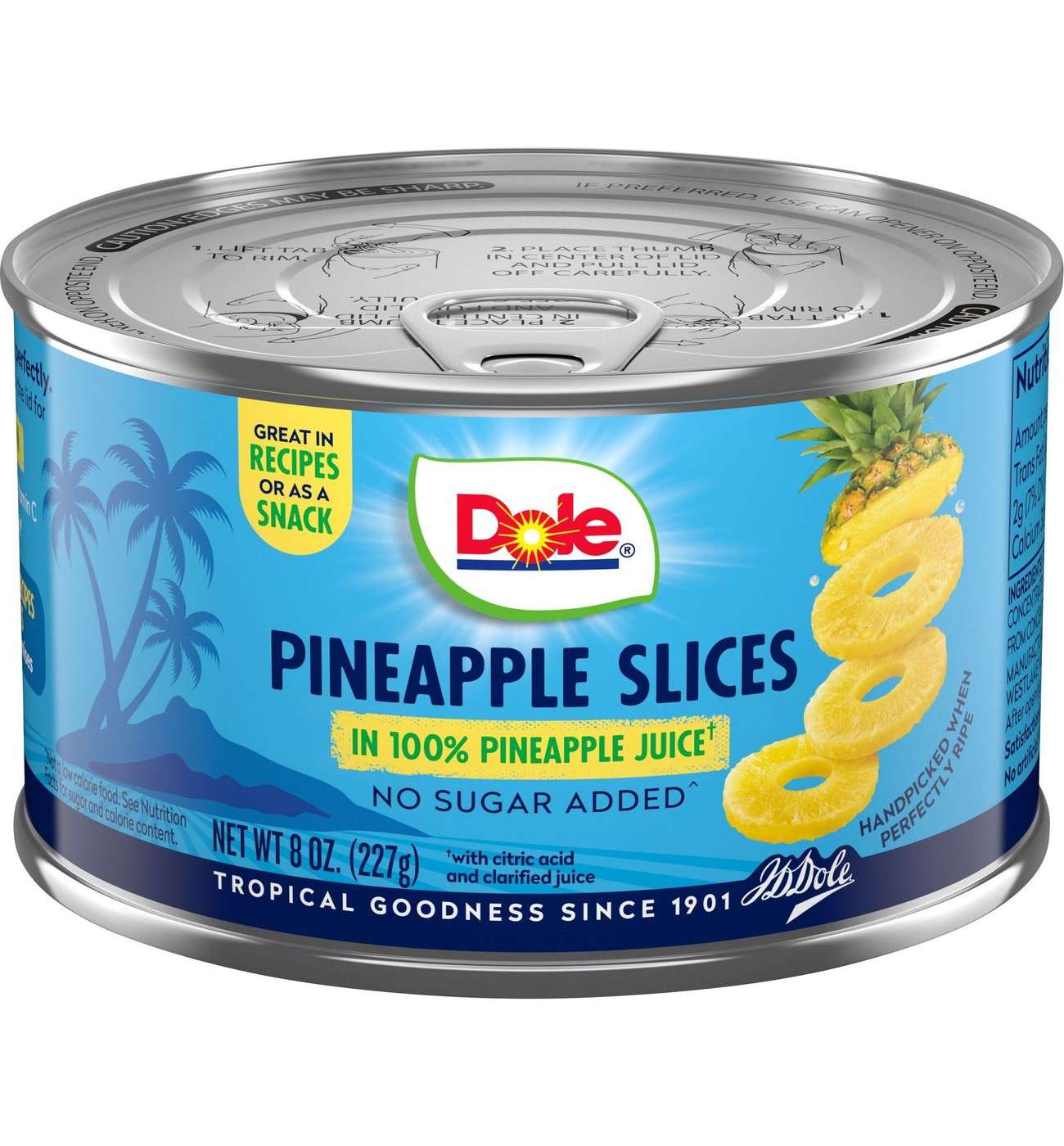Dole Pineapple Slices in 100% Pineapple Juice; image 2 of 10