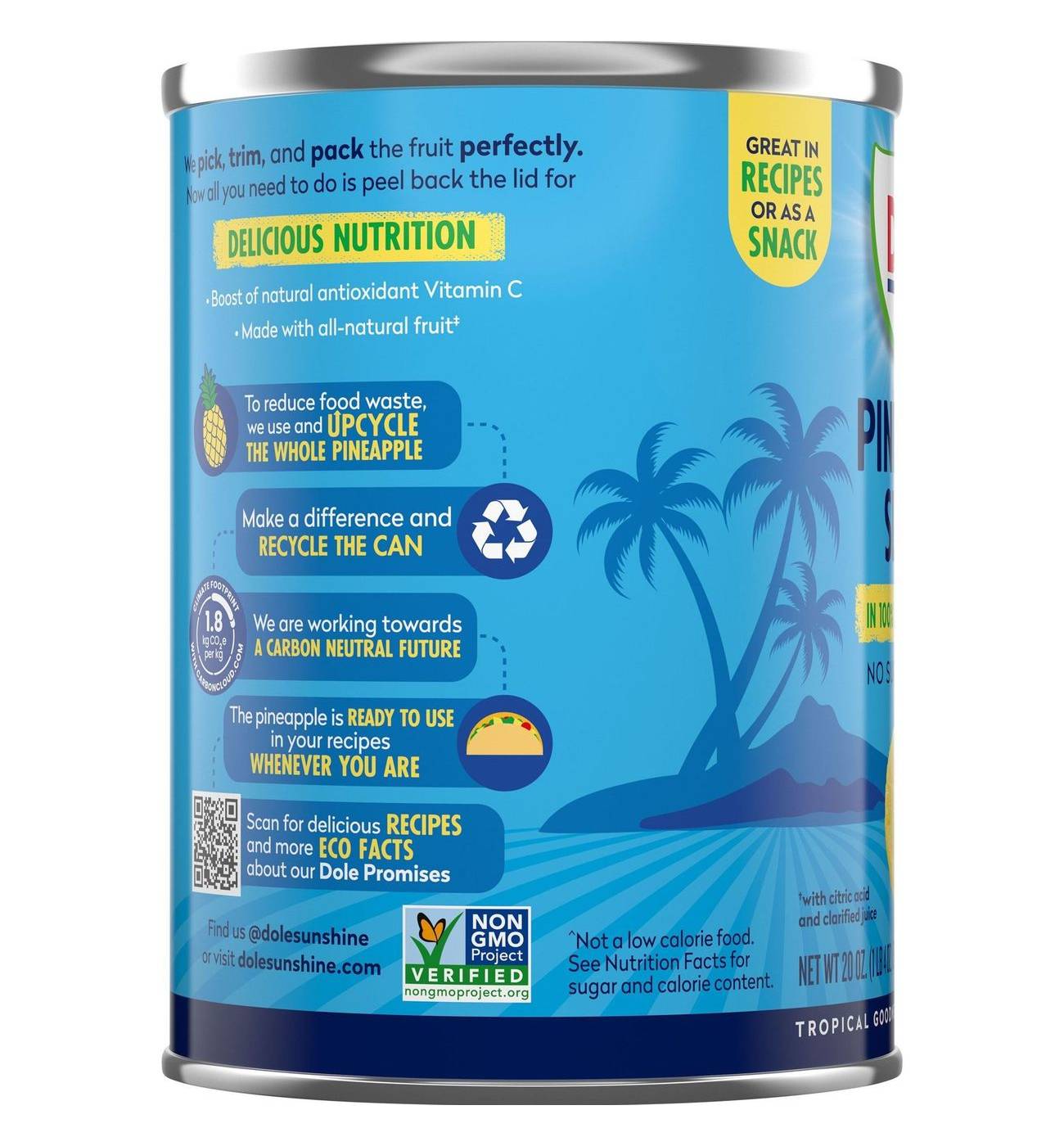 Dole Pineapple Slices in 100% Pineapple Juice; image 10 of 10