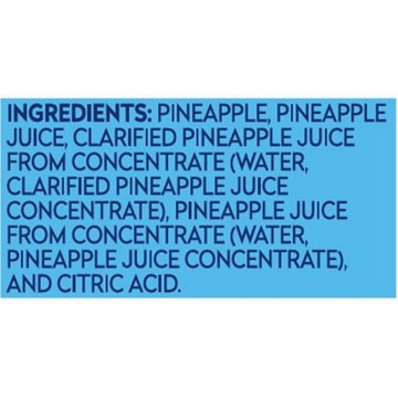 Dole Pineapple Chunks in 100% Pineapple Juice, 20 oz