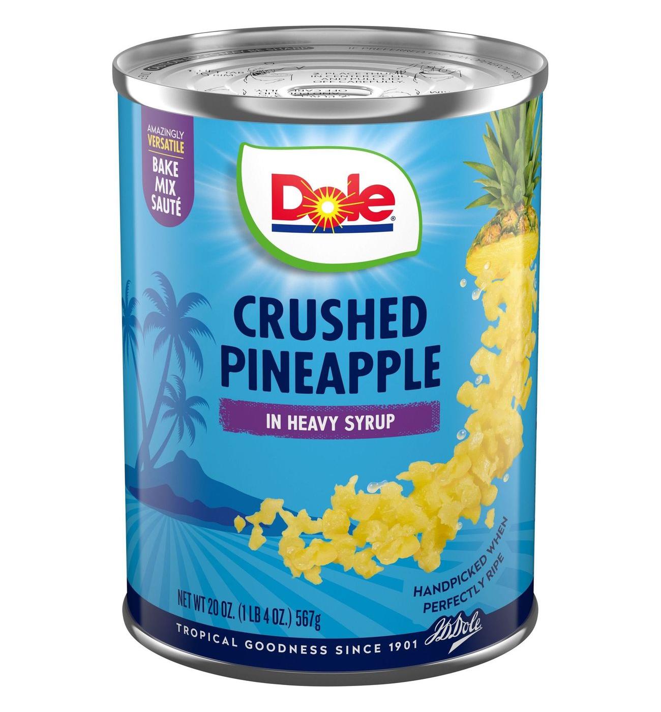 Dole Crushed Pineapple in Heavy Syrup; image 6 of 9