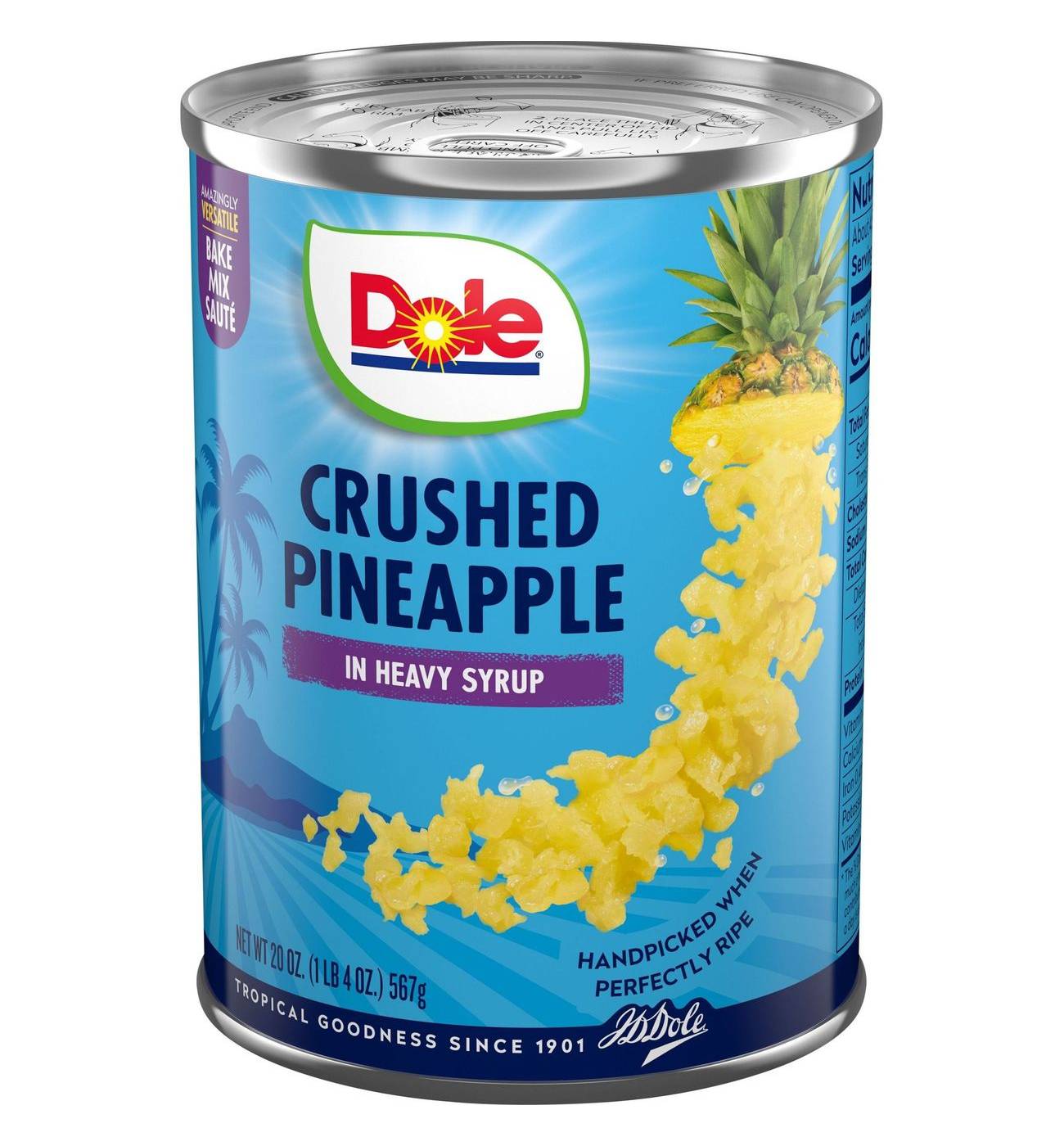 Dole Crushed Pineapple in Heavy Syrup; image 8 of 9