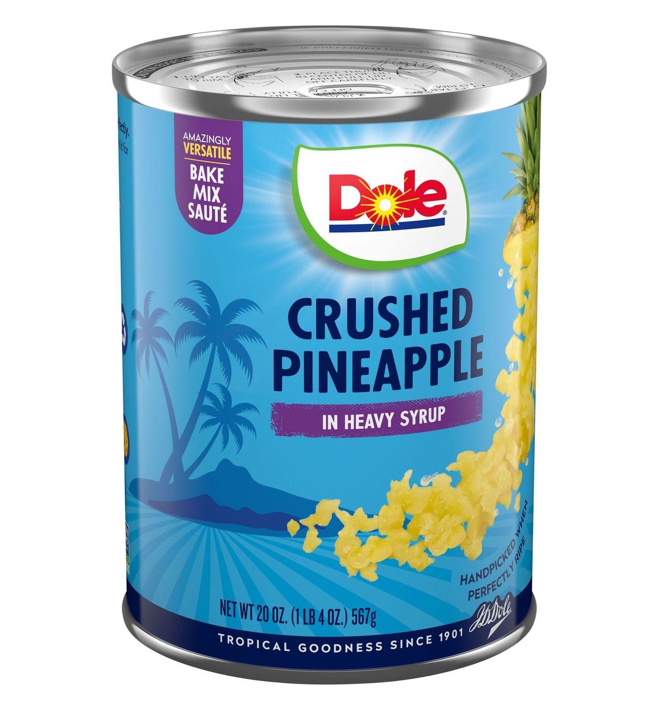 Dole Crushed Pineapple in Heavy Syrup; image 9 of 9