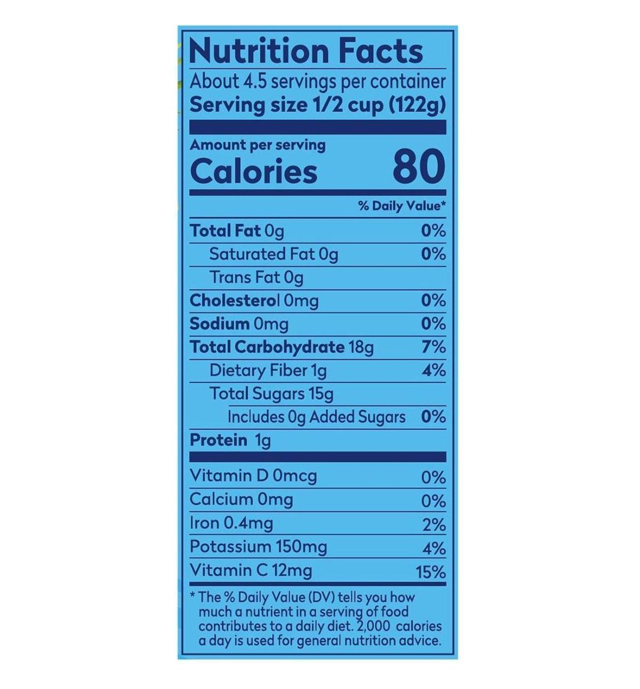 Dole Crushed Pineapple in 100% Pineapple Juice; image 6 of 10