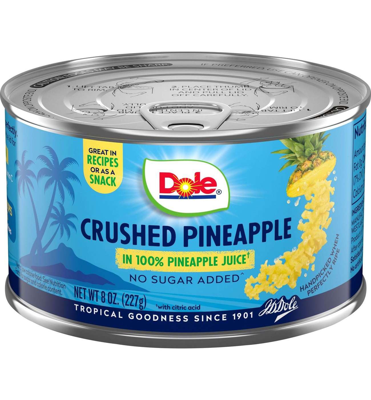 Dole Crushed Pineapple in 100% Juice; image 6 of 8