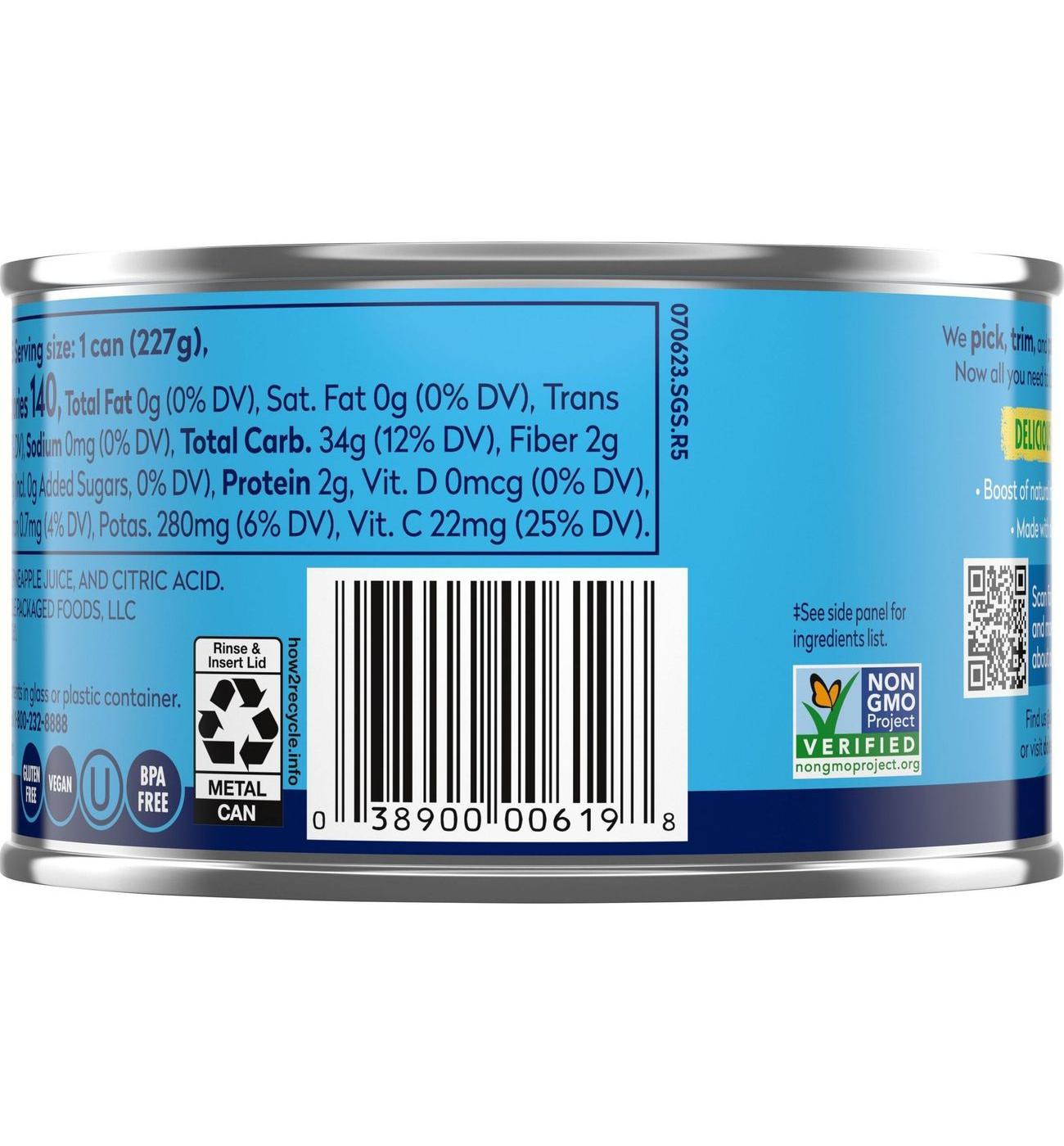 Dole Crushed Pineapple in 100% Juice; image 7 of 8