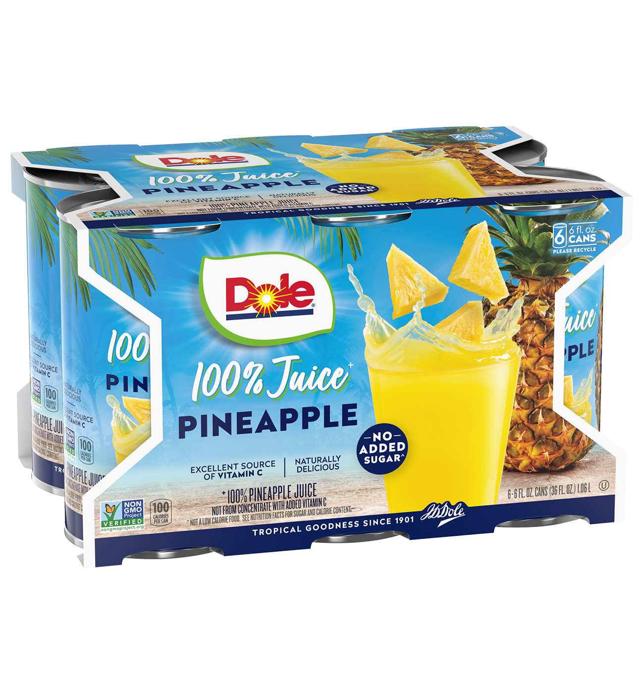 Dole Frozen Pineapple Juice - Shop Juice & Smoothies at H-E-B