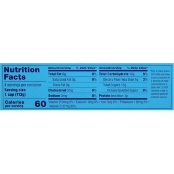 Dole Fruit Bowls - Diced Peaches in 100% Juice, 4 ct