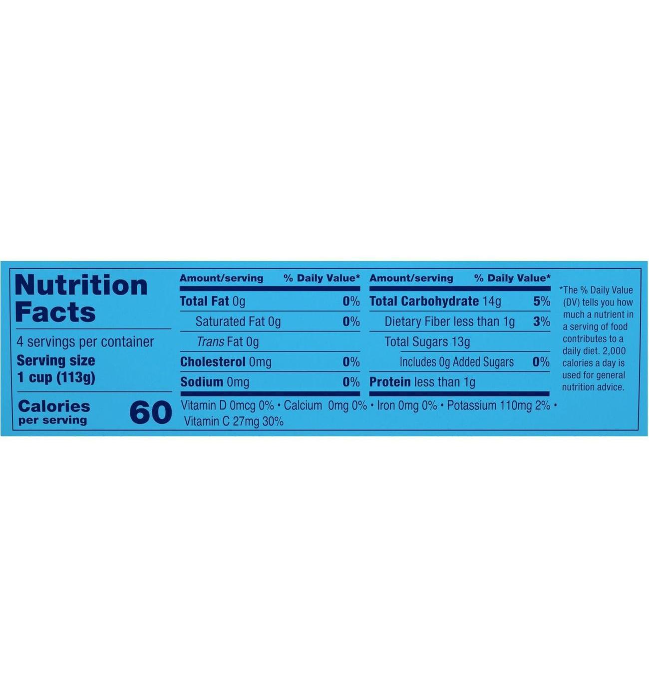 Dole Fruit Bowls - Diced Peaches in 100% Juice; image 6 of 6