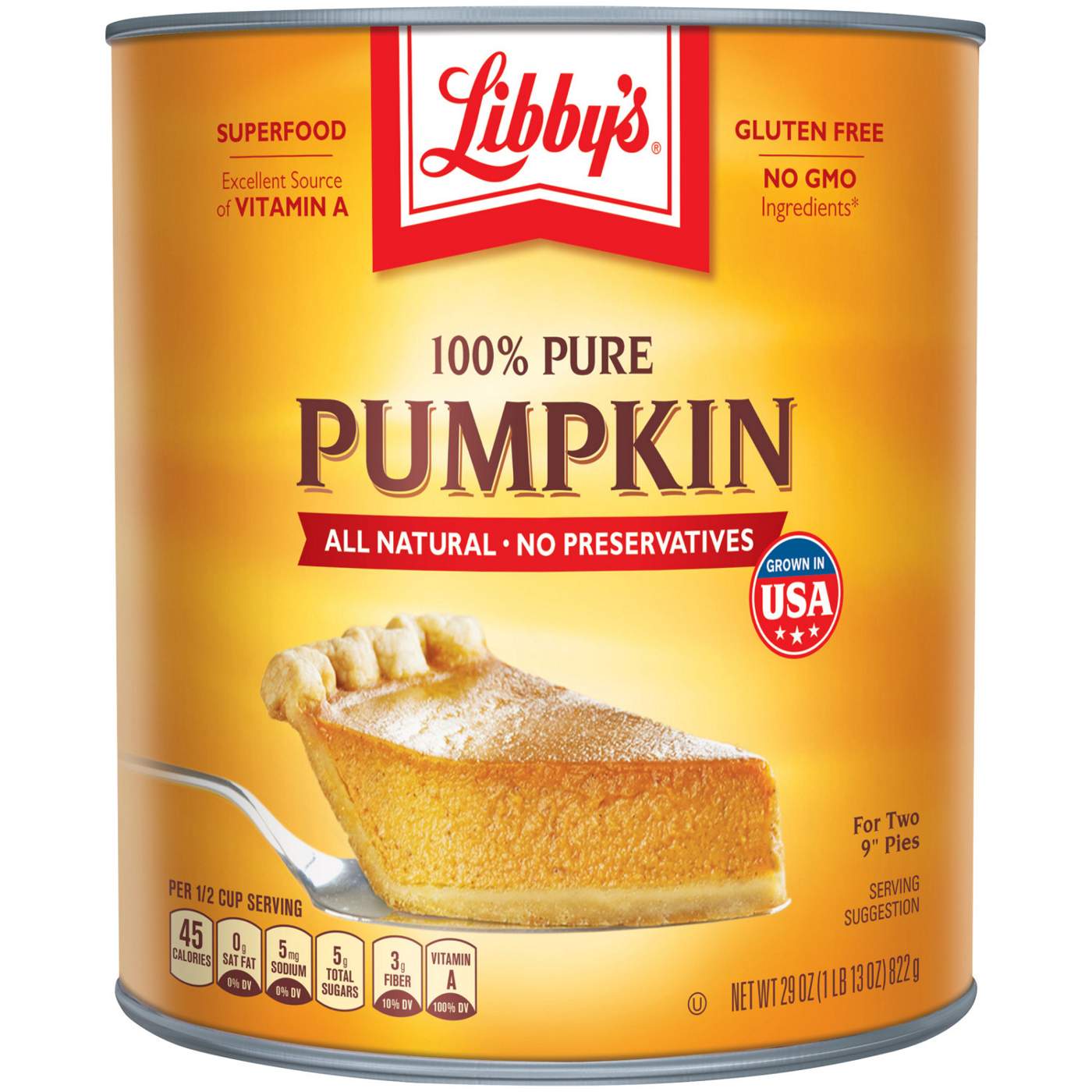 Libby's 100% Pure Pumpkin; image 1 of 6