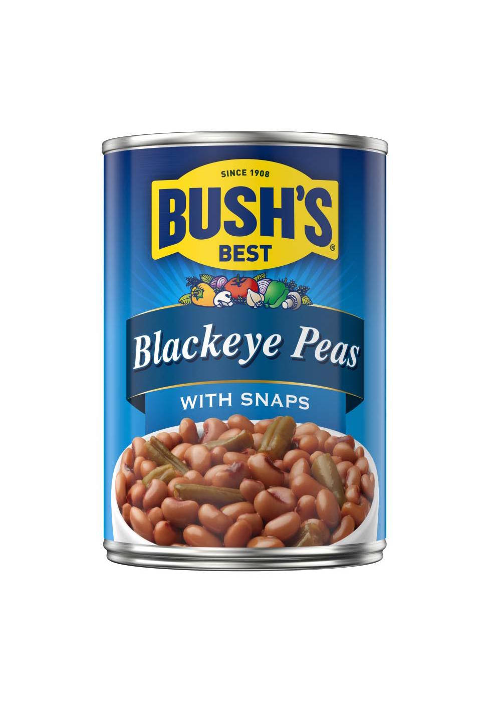 Bush's Best Black-Eyed Peas & Green Snap Beans; image 1 of 3