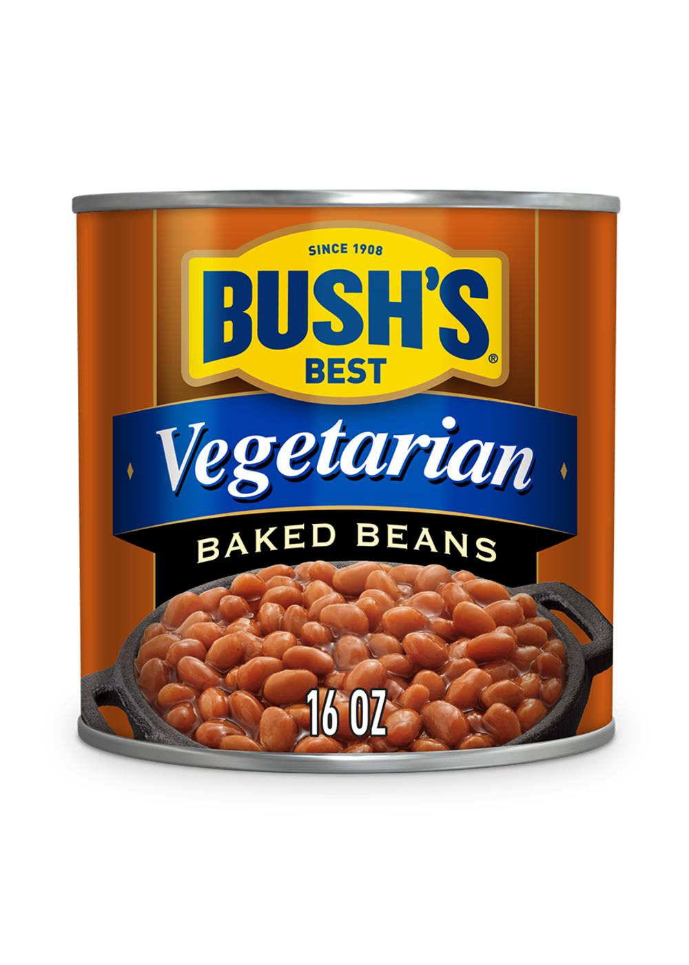 Bush's Best Vegetarian Baked Beans; image 1 of 3