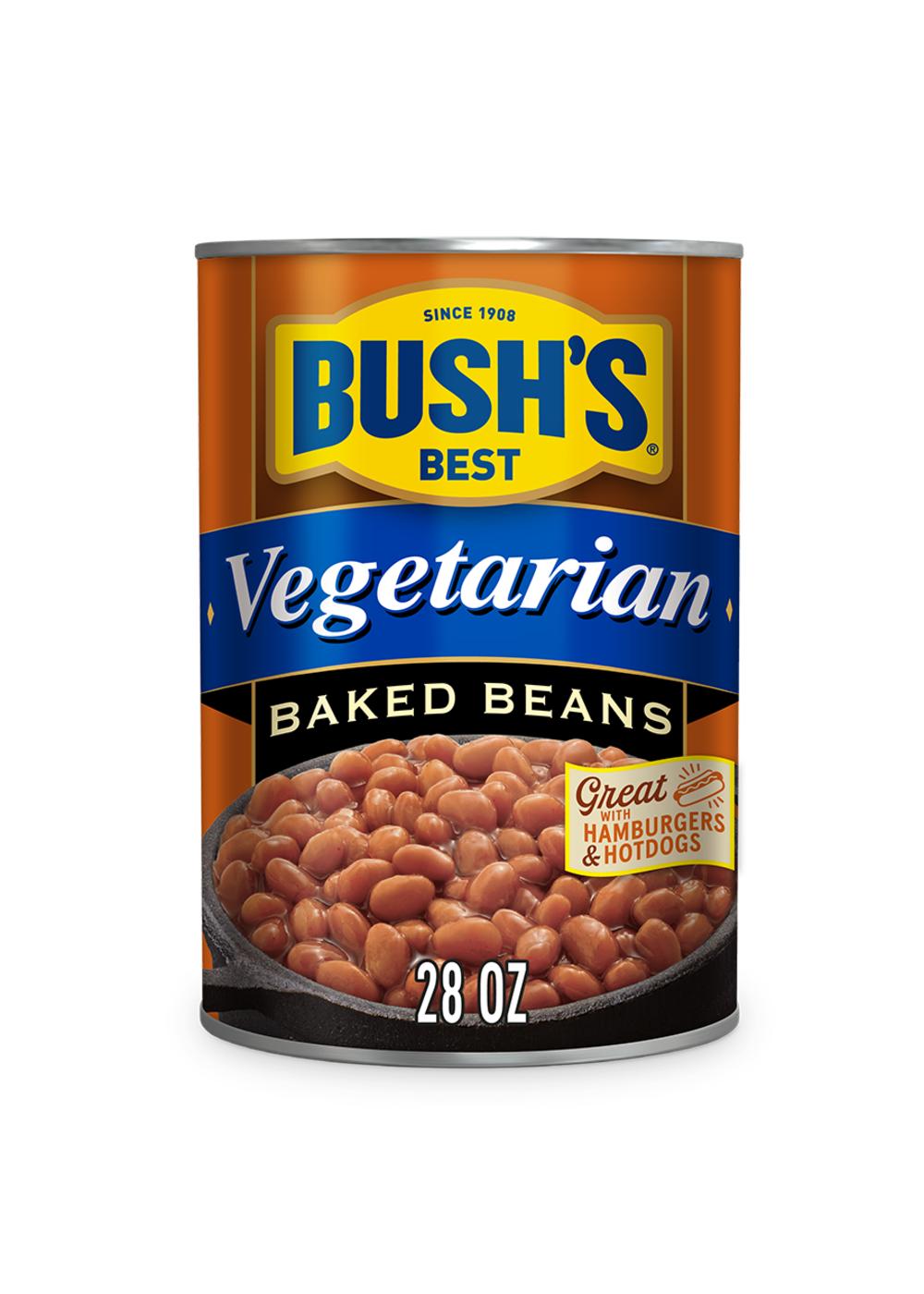 Bush's Best Vegetarian Baked Beans; image 1 of 3