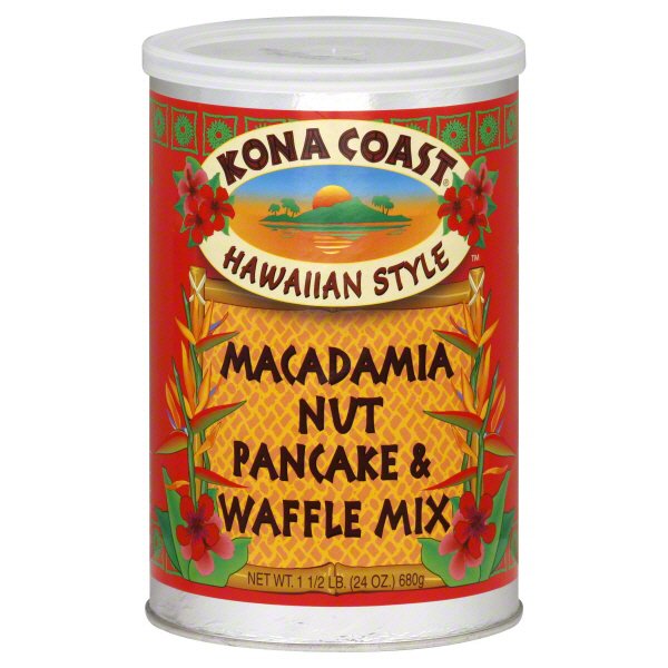Kona Coast Hawaiian Style Macadamia Nut Pancake & Waffle Mix Shop