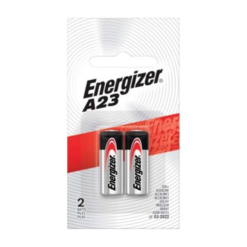 Energizer A23 Alkaline Batteries, 2 pk