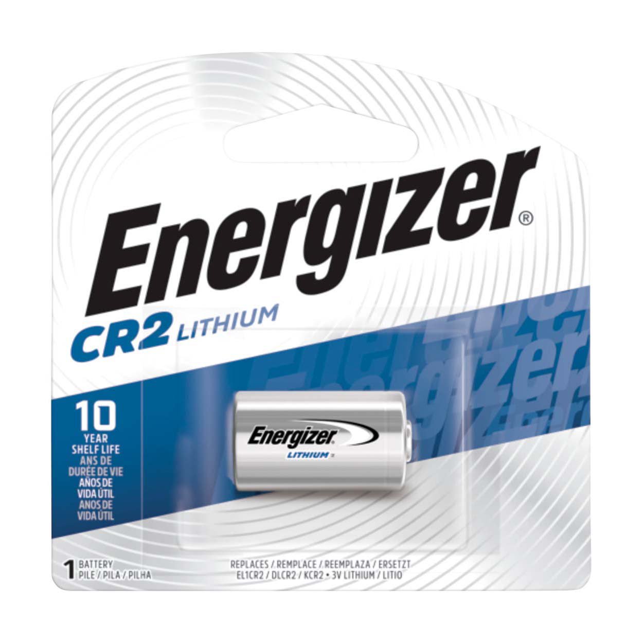 Energizer CR2 3V Lithium Battery (2-Pack) CR2-2 B&H Photo Video