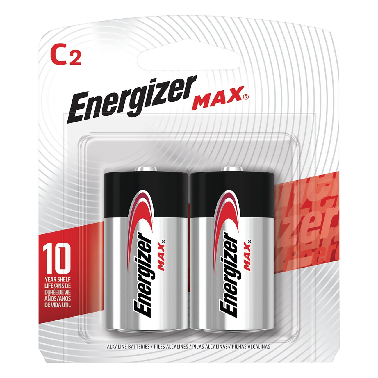 Energizer MAX Alkaline C Batteries Shop Batteries at HEB