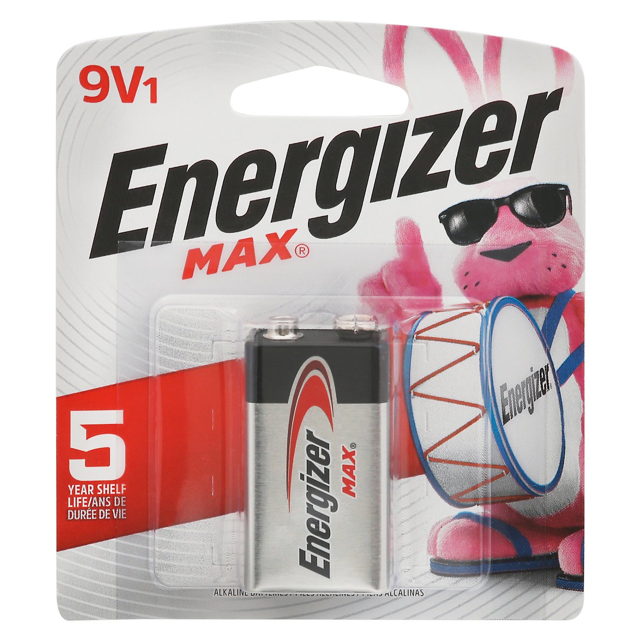 Energizer MAX 9V Alkaline Battery Shop Batteries at HEB