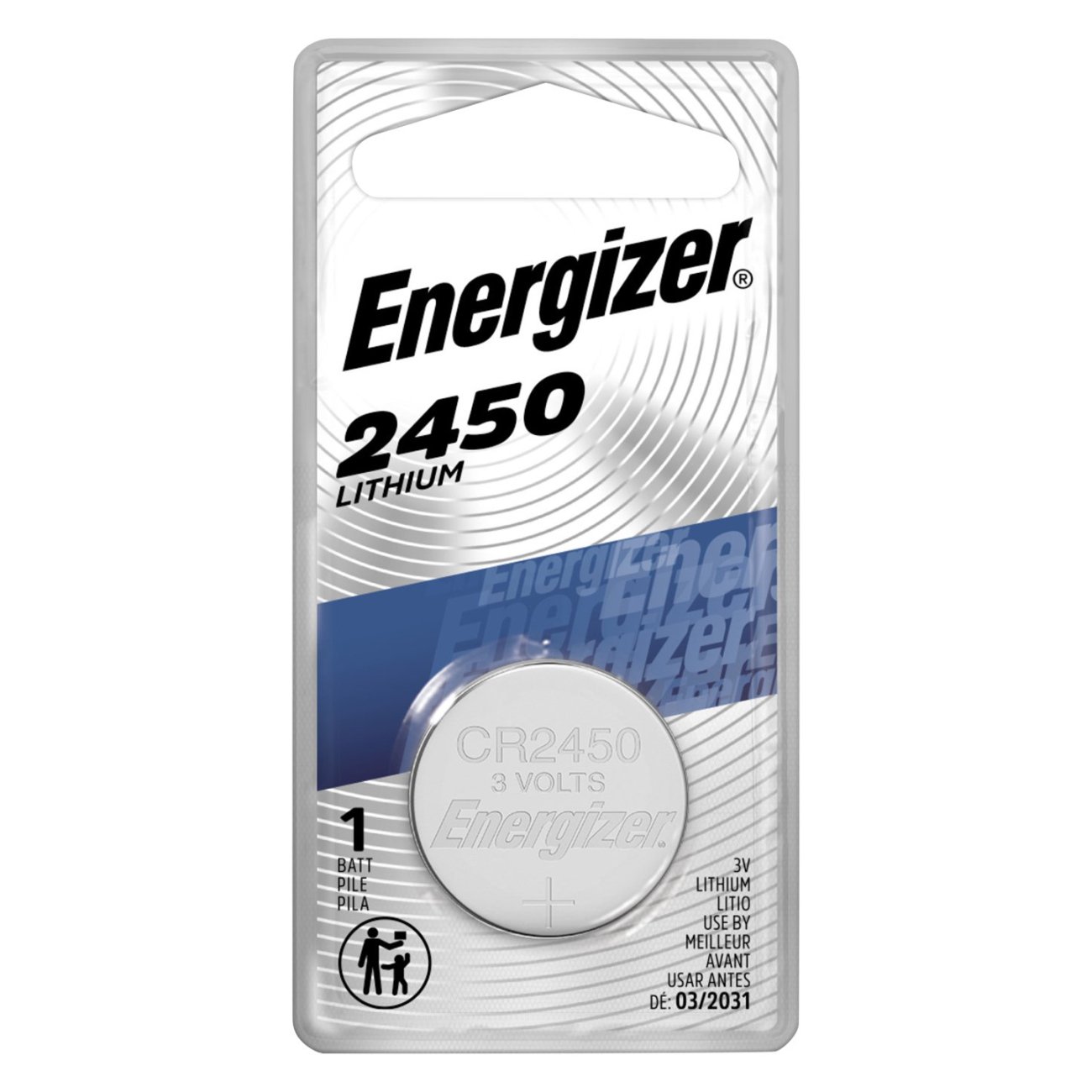 Energizer CR2450 Lithium Coin Battery Shop Batteries at HEB