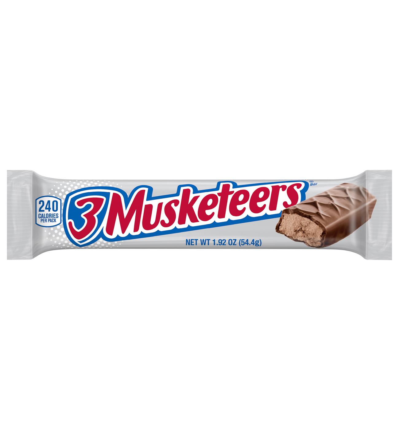 3 Musketeers Milk Chocolate Candy Bar; image 1 of 7