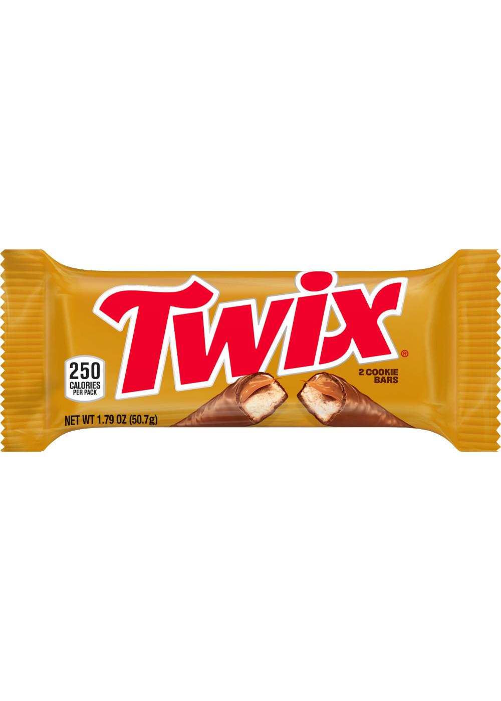 Twix Caramel Chocolate Cookie Candy Bar; image 10 of 10