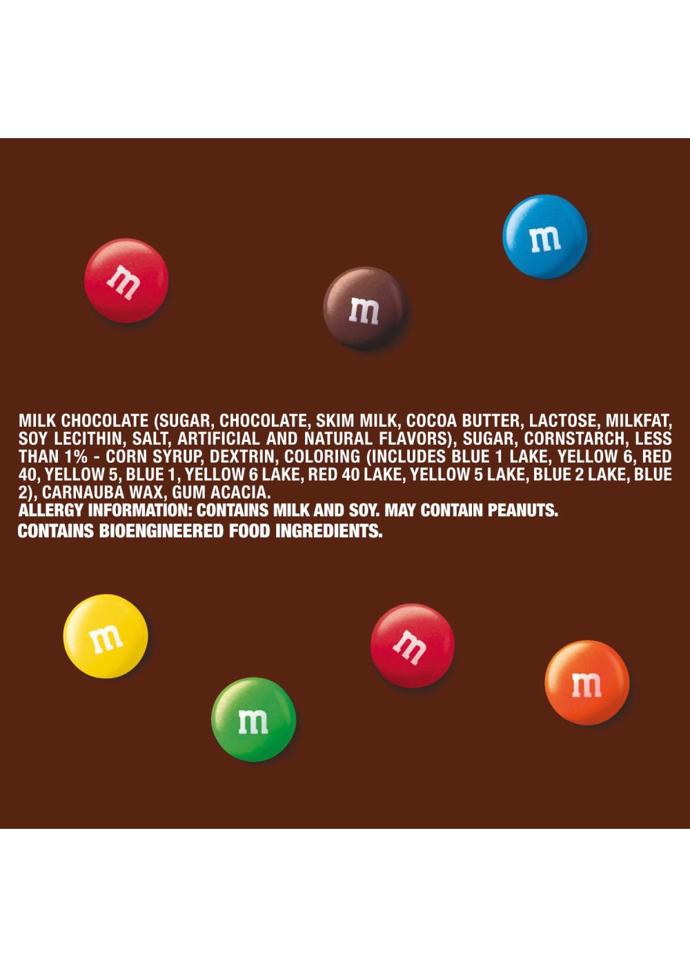 M&M'S Milk Chocolate Candy - Full Size; image 2 of 10