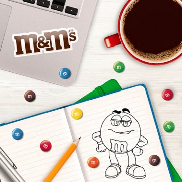M&M'S Milk Chocolate Candy - Full Size, 1.69 oz