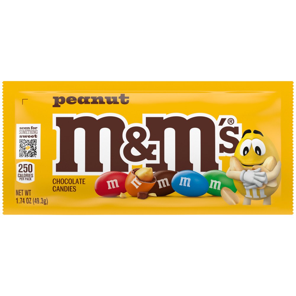 Candies, Peanut Chocolate, 62 Ounce Jar, Pack of 1 M&M'S - 62 Ounce-  Original Version 