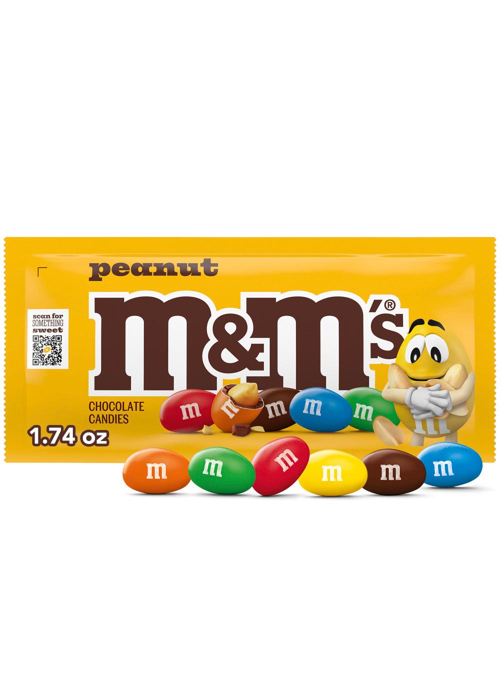 M&M'S Peanut Milk Chocolate Candy - Full Size; image 1 of 6