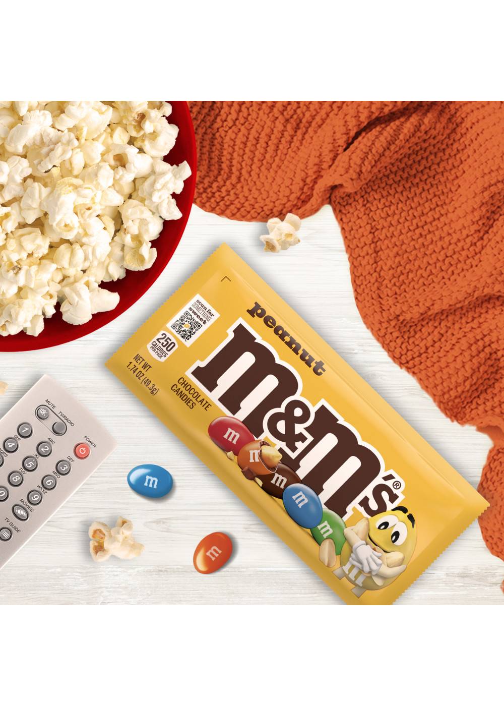 M&M'S Peanut Milk Chocolate Candy - Full Size; image 3 of 6